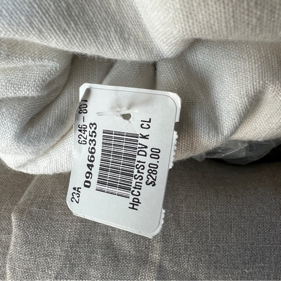West Elm Belgian Linen King Duvet Cover - Picture 3 of 3